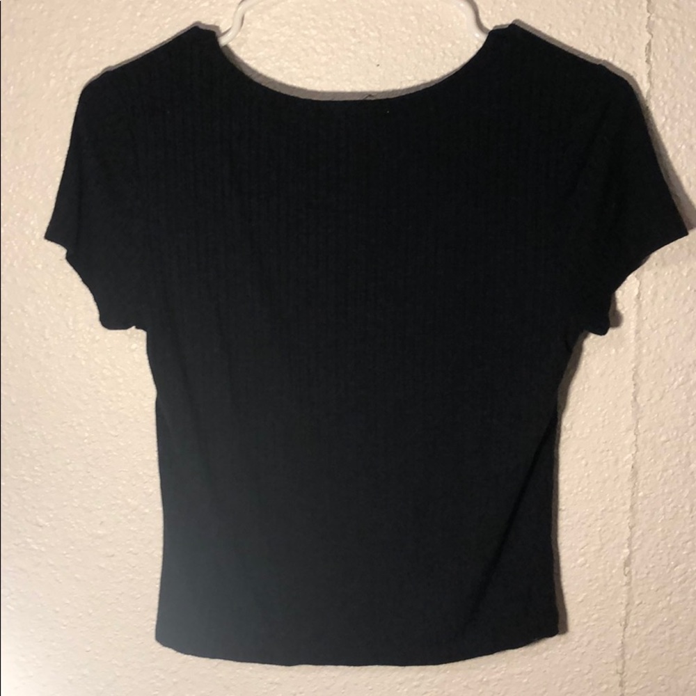 Black Baby Tee - Picture 2 of 3